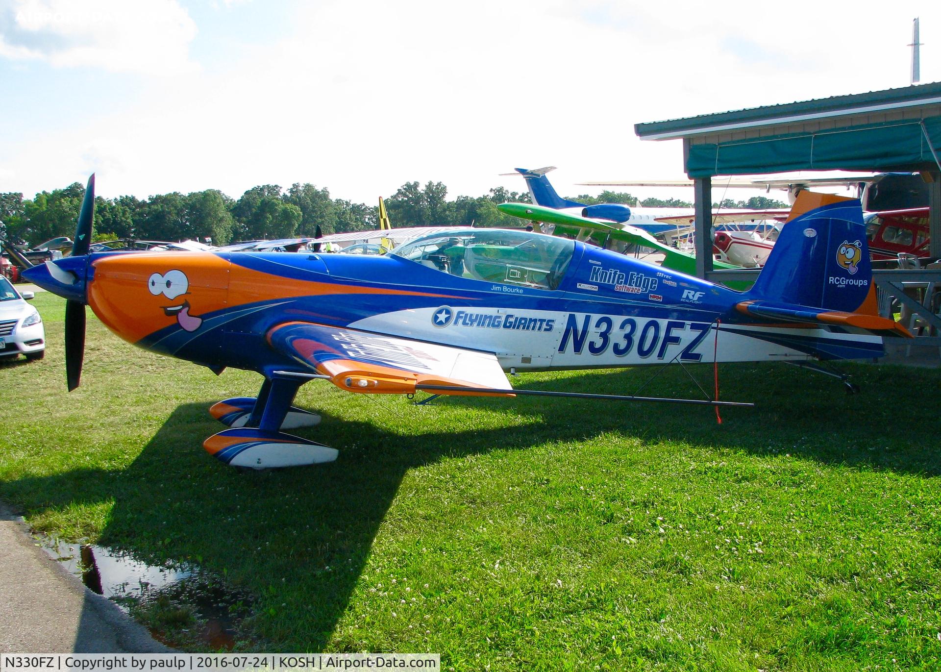 N330FZ, Extra EA-300LC C/N LC037, At Oshkosh.
