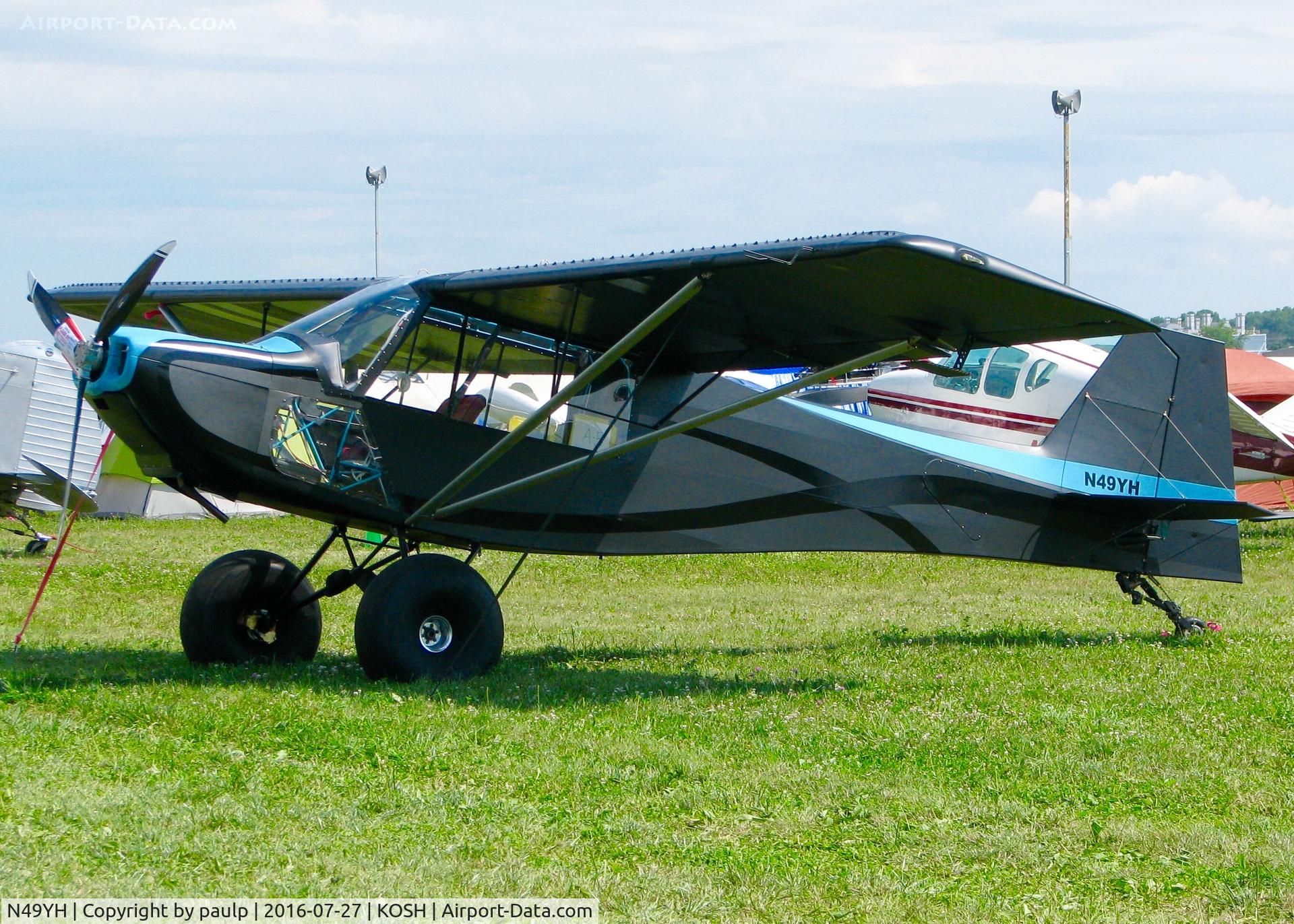 N49YH, Rans S-75 C/N 0311553, At Oshkosh.
