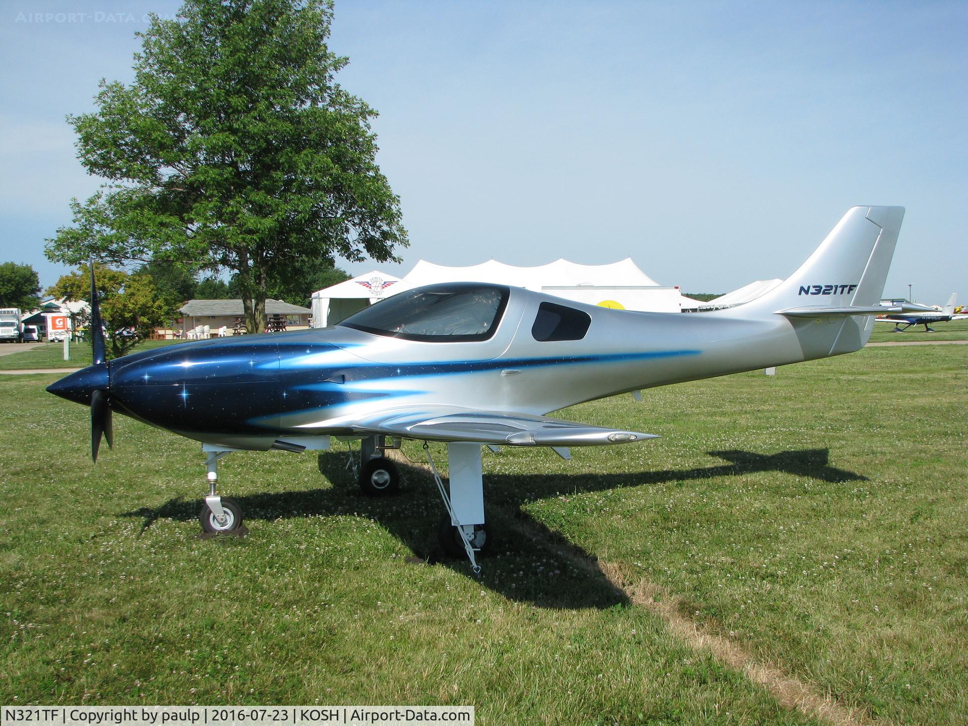 N321TF, 2015 Lancair Legacy RG C/N L2K-173, At Oshkosh.