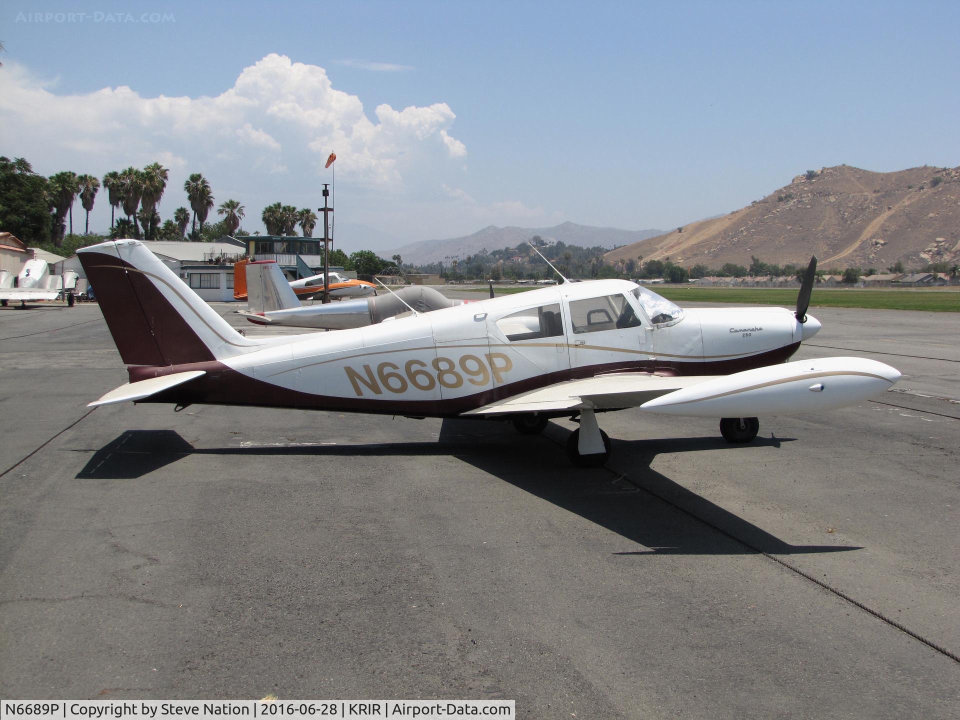 N6689P, 1960 Piper PA-24-250 Comanche C/N 24-1812, 1960 Piper PA-24-250 Comanche visiting iconic Flabob Airport, Riverside, CA
