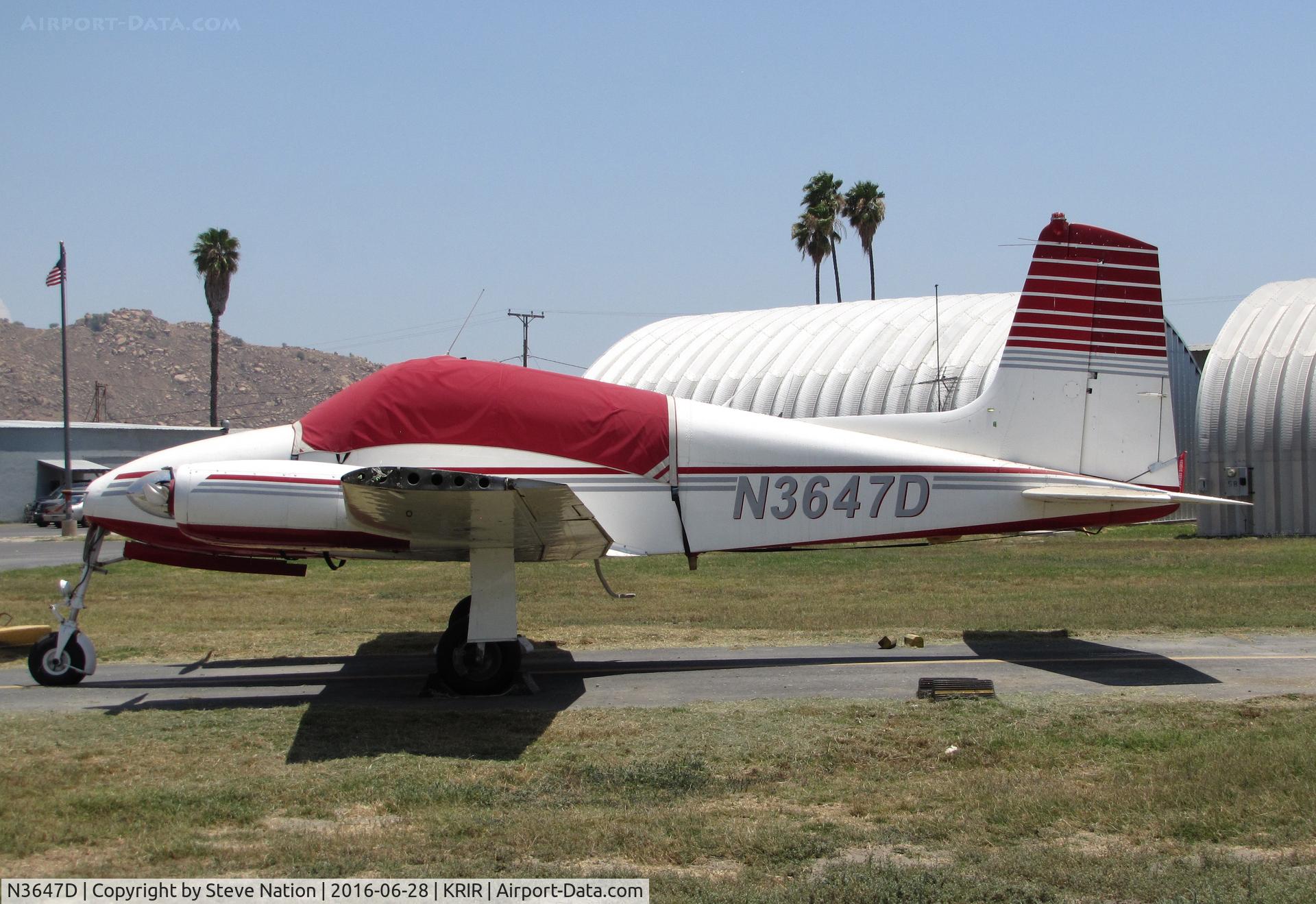 N3647D, 1956 Cessna 310 C/N 35347, 1956 Cessna 310 with cockpit covered in 102F heat @ iconic Flabob Airport, Riverside, CA
