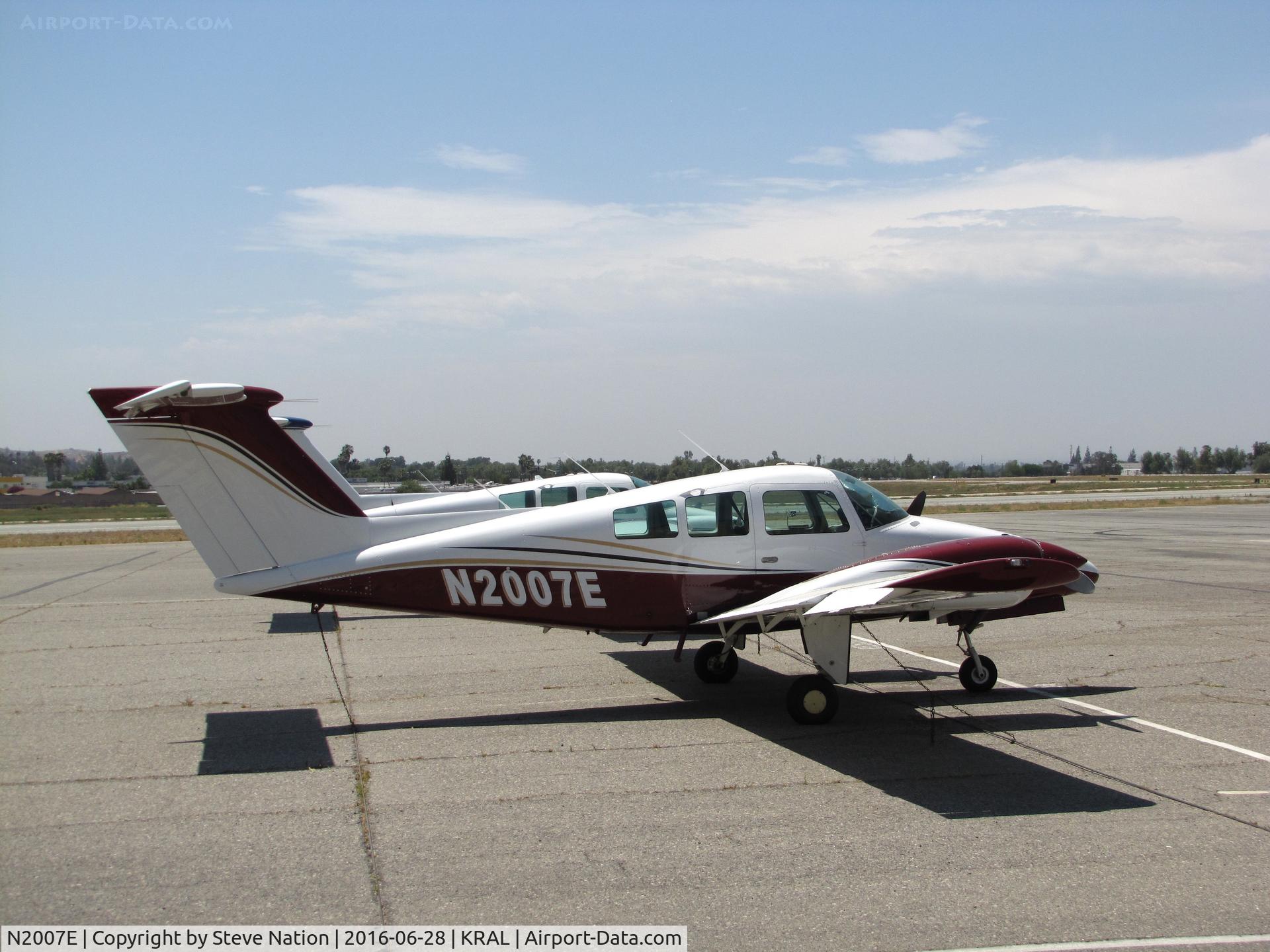 N2007E, 1978 Beech 76 Duchess C/N ME-60, California Aviation Services 1978 Beech 76 Duchess @ Riverside MAP, CA home base