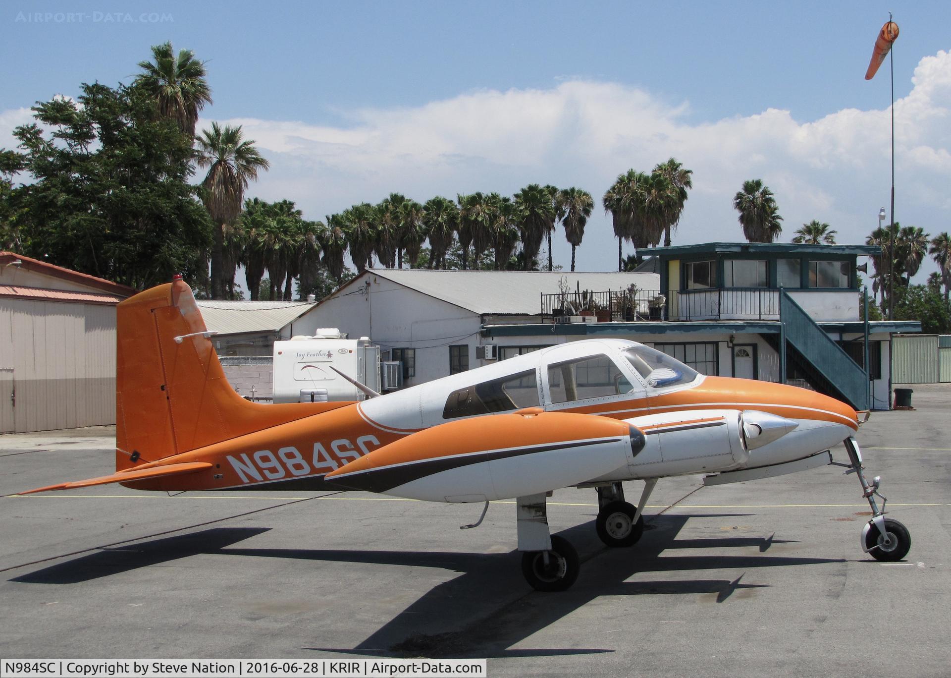 N984SC, 1956 Cessna 310 C/N 35346, Locally-based 1956 Cessna 310 @ Flabob Airport, Riverside, CA