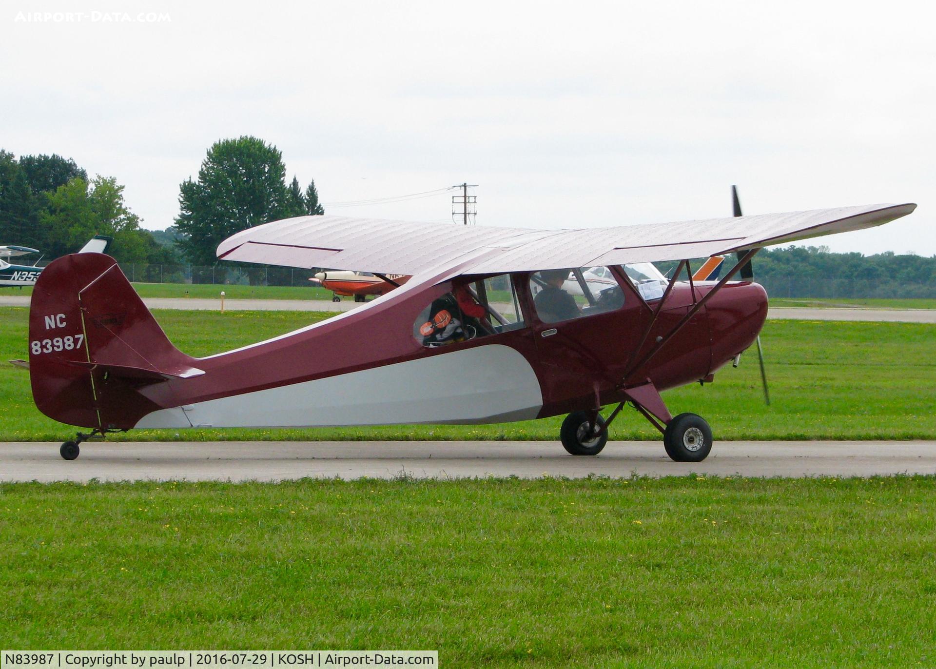 N83987, 1946 Aeronca 7AC Champion C/N 7AC-2673, At Oshkosh.