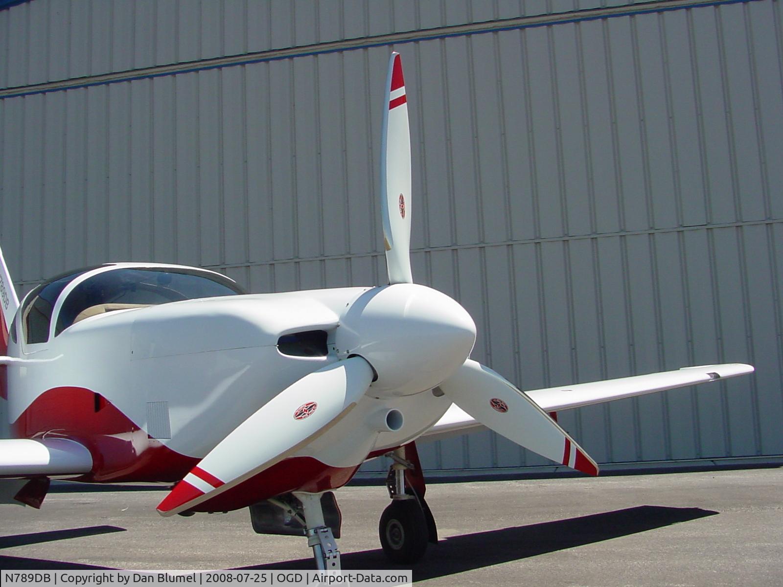 N789DB, 2003 Stoddard-Hamilton Glasair C/N 730, Taken when paint job was finished