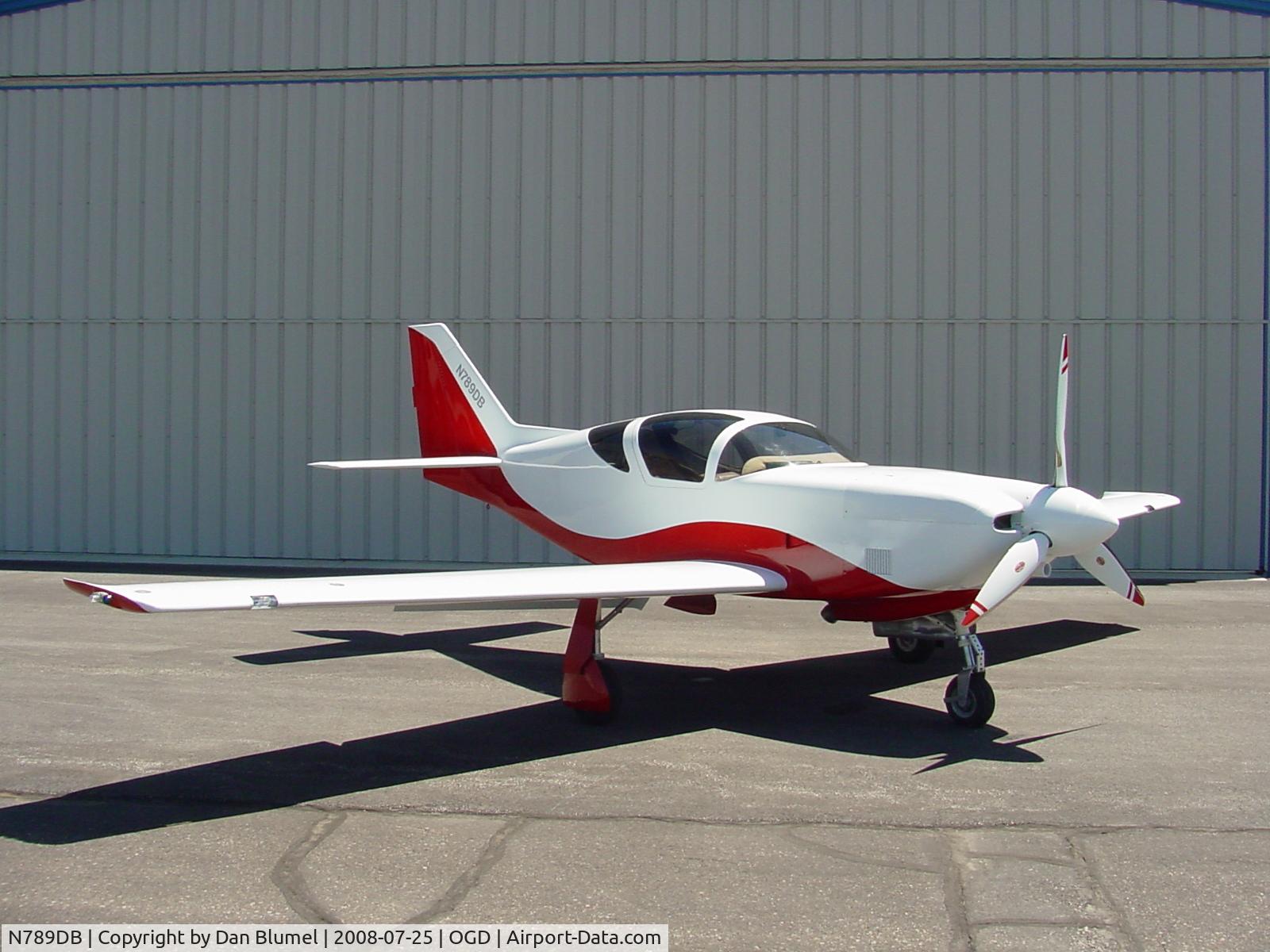 N789DB, 2003 Stoddard-Hamilton Glasair C/N 730, Photo after paint job.