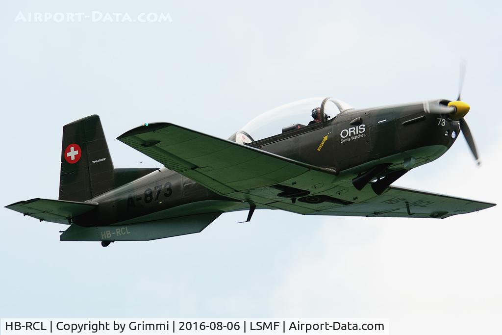 HB-RCL, 1959 Pilatus P3-05 C/N 511-60, One P3 Flyers after the other saying hello to the photographers on the mountain - Zigermeet 2016