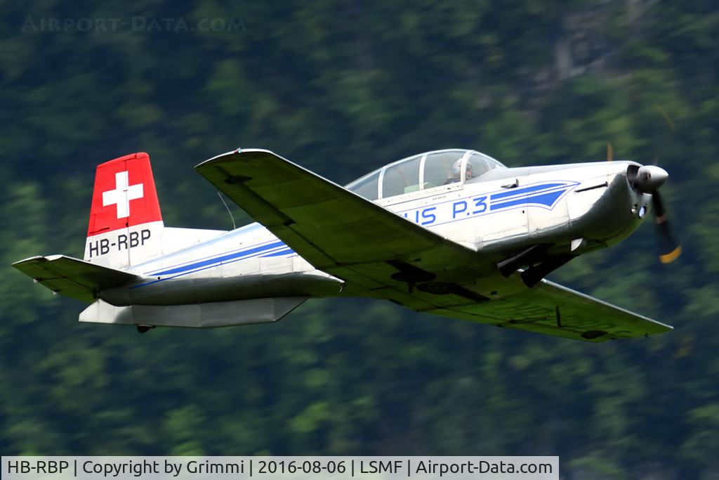 HB-RBP, 1958 Pilatus P3-05 C/N 473-22, One P3 Flyers after the other saying hello to the photographers on the mountain - Zigermeet 2016