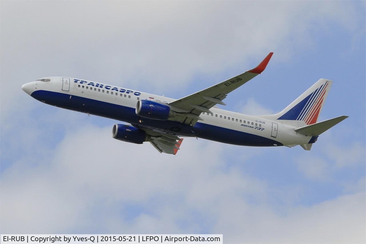 EI-RUB, 2007 Boeing 737-85P C/N 33982, Boeing 737-85P, Take off rwy 24, Paris-Orly airport (LFPO-ORY)