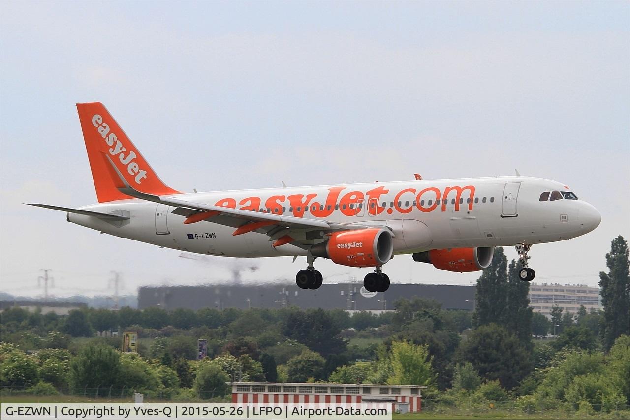 G-EZWN, 2013 Airbus A320-214 C/N 5757, Airbus A320-214, On final Rwy 06, Paris-Orly Airport (LFPO-ORY)