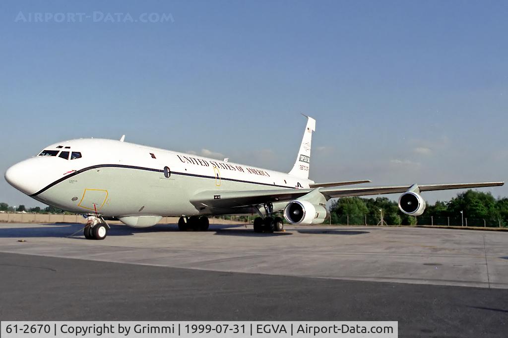 61-2670, 1961 Boeing OC-135B Stratolifter C/N 18346, OC-135B in use for Opensky operations - RIAT 1999
