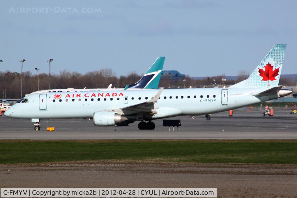 C-FMYV, 2007 Embraer 190AR (ERJ-190-100IGW) C/N 19000108, Taxiing