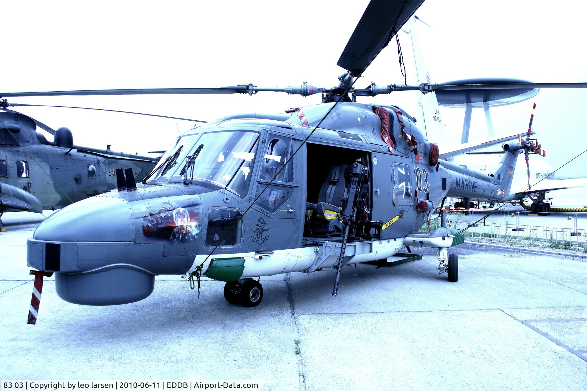 83 03, Westland Super Lynx Mk88A C/N WA225, Berlin Air Show 11.6.2010