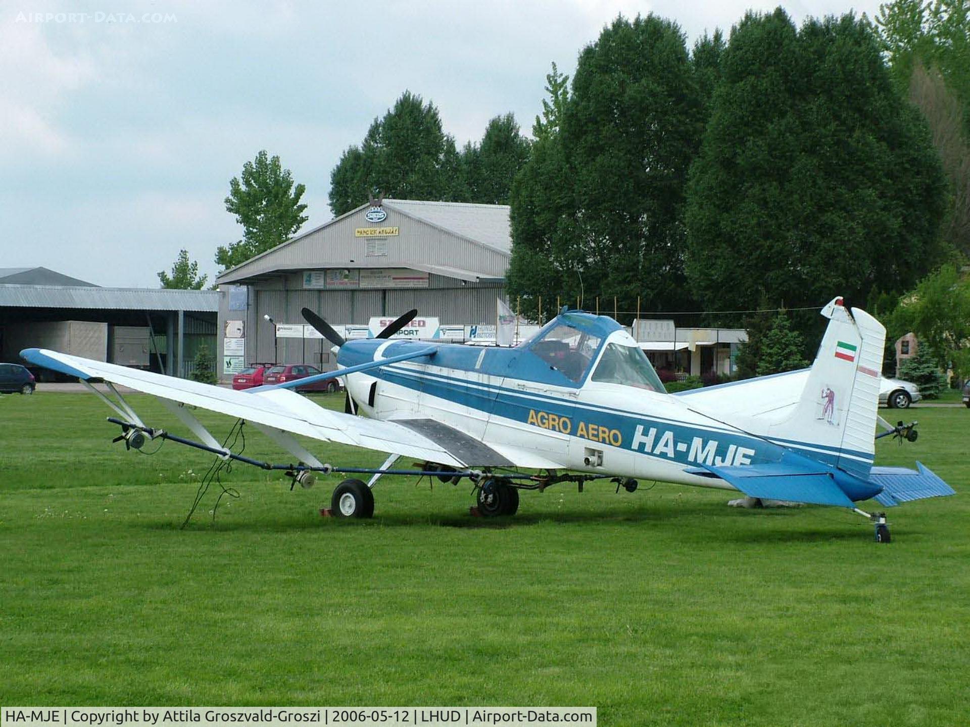 HA-MJE, Cessna A188B C/N 18802833, Szeged Airport, Hungary