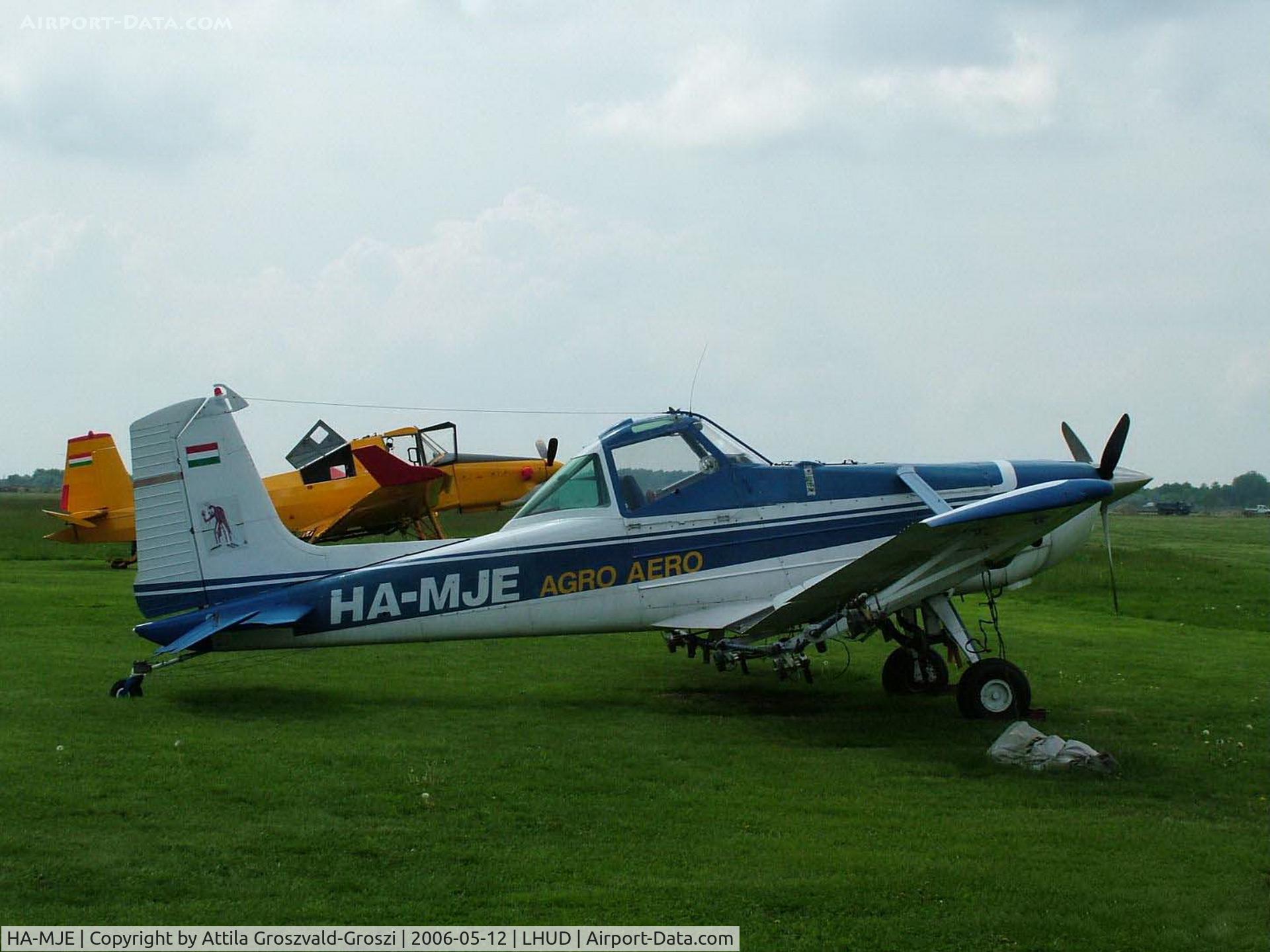HA-MJE, Cessna A188B C/N 18802833, Szeged Airport, Hungary