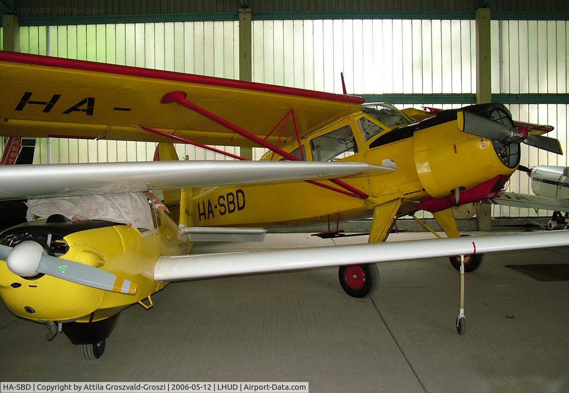 HA-SBD, 1967 PZL-Okecie PZL-101A Gawron C/N 107230, Szeged Airport, Hungary