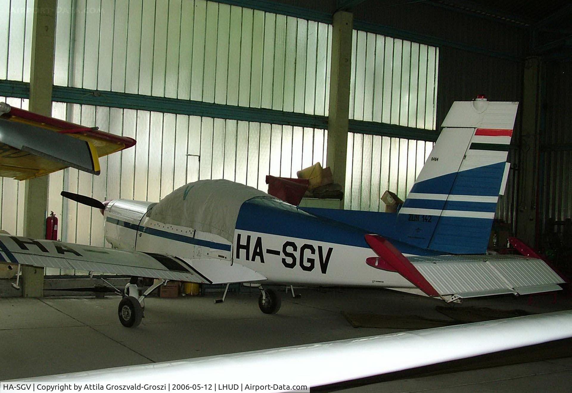 HA-SGV, 1989 Zlin Z-142 C/N 0484, Szeged Airport, Hungary
