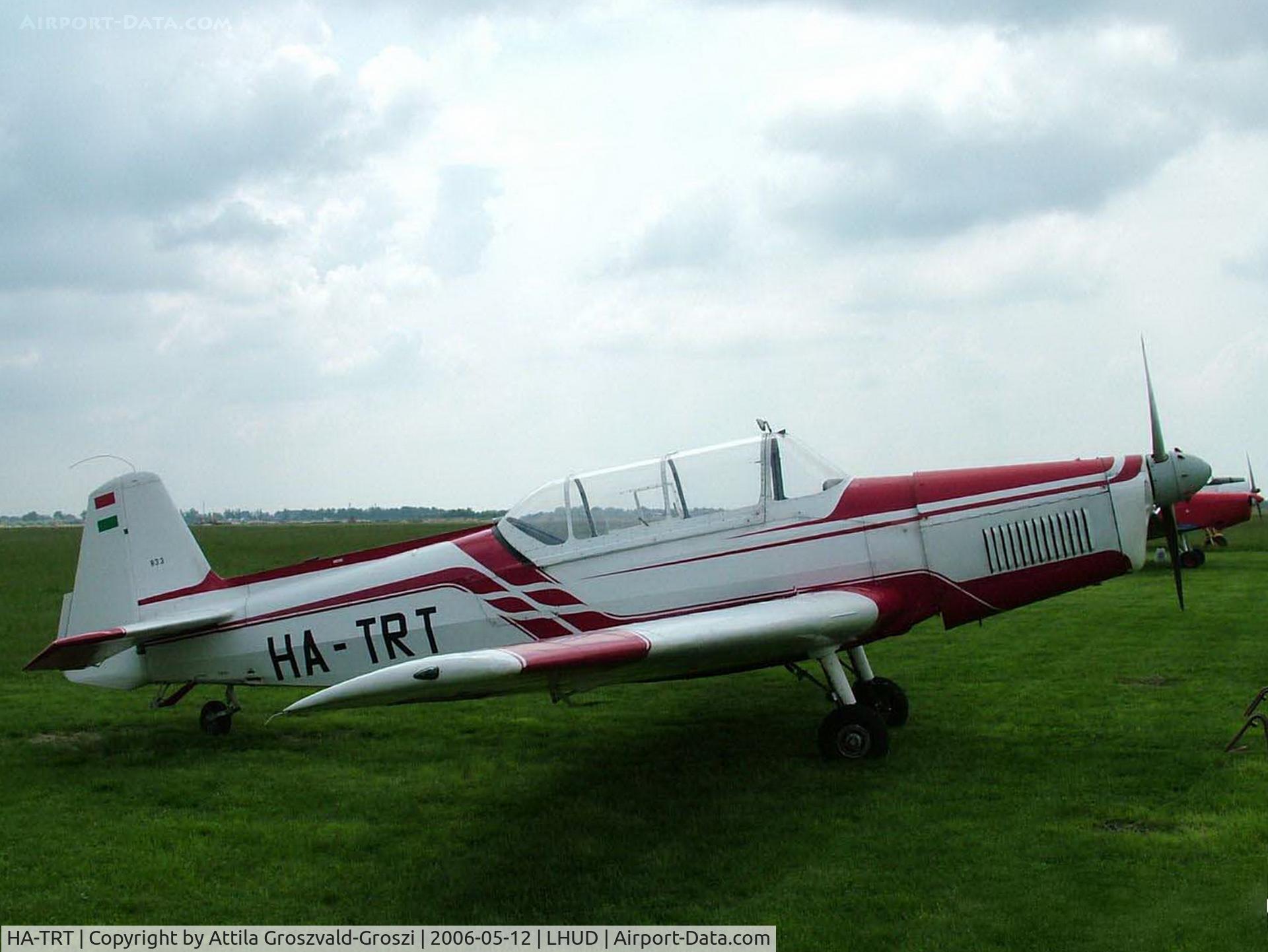 HA-TRT, 1963 Zlin Z-326MS Trener Master C/N 0833, Szeged Airport, Hungary