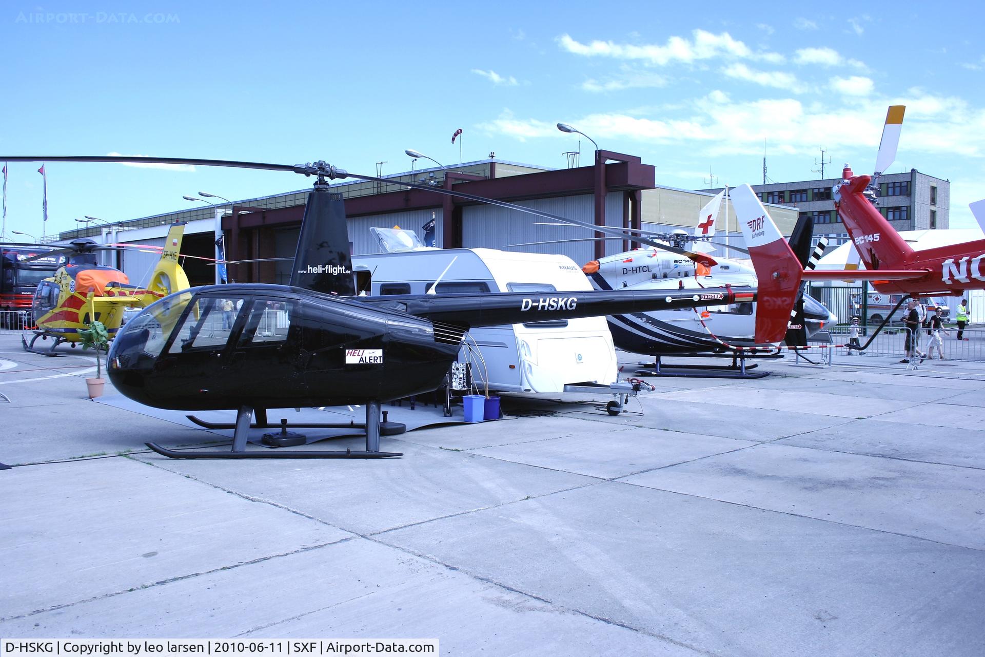 D-HSKG, 2008 Robinson R44 Raven II C/N 12467, Berlin Air Show 11.6.2010