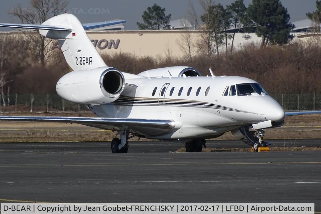 D-BEAR, 1999 Cessna 750 Citation X Citation X C/N 750-0085, AIR X Executive Jets