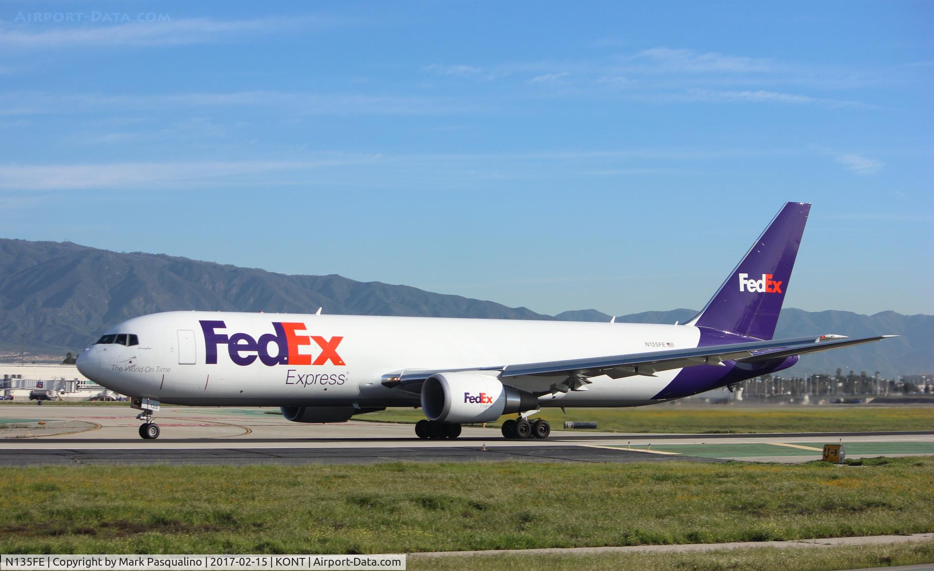 N135FE, 2016 Boeing 767-3S2F C/N 42722, Boeing 767-300F