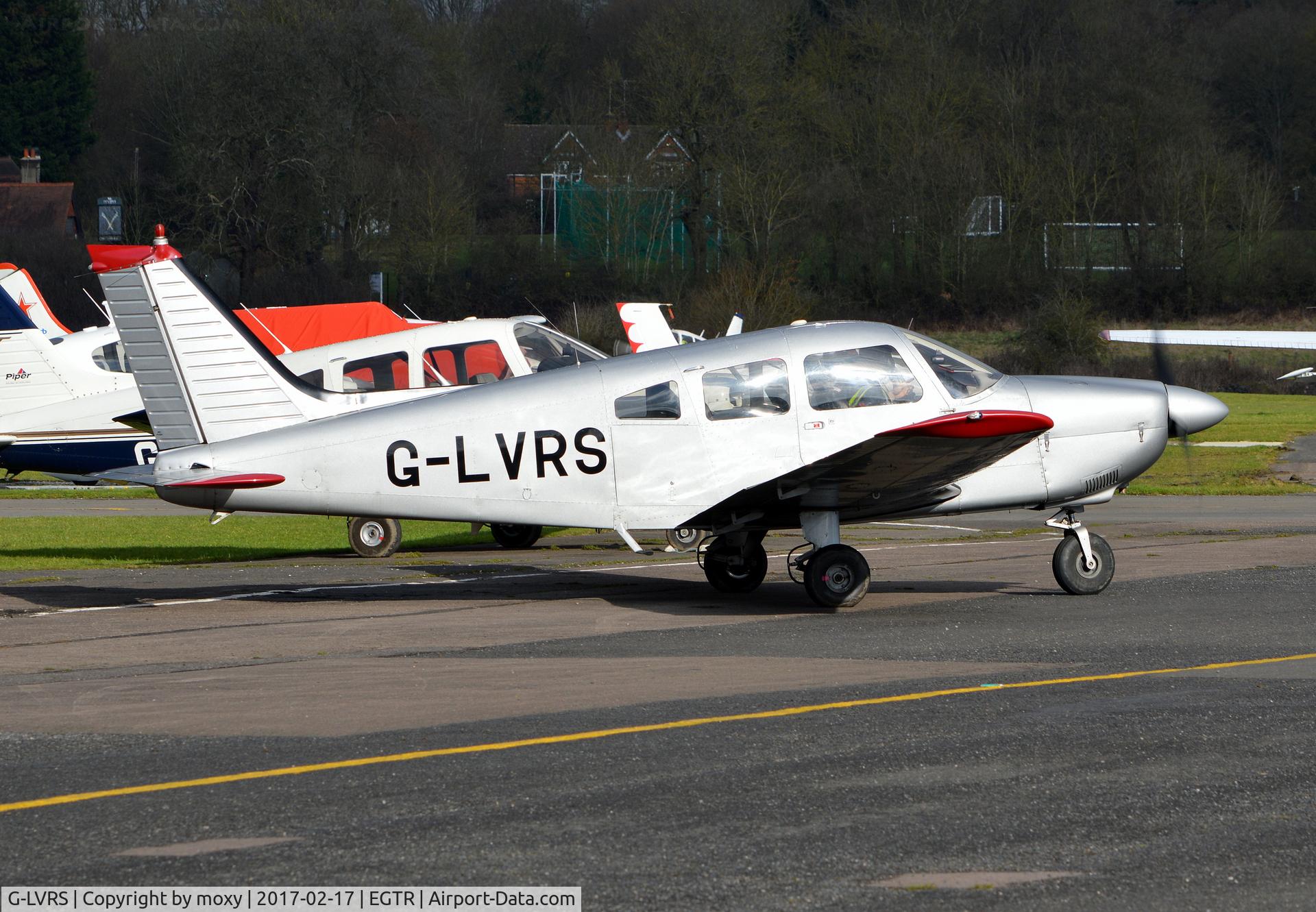 G-LVRS, 1978 Piper PA-28-181 Cherokee Archer II C/N 28-7890059, Piper PA-28-181 Cherokee Archer II at Elstree.
