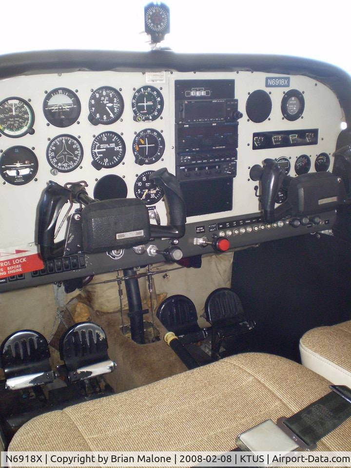 N6918X, 1960 Cessna 172B C/N 17247818, Radio stack and front seats updated.