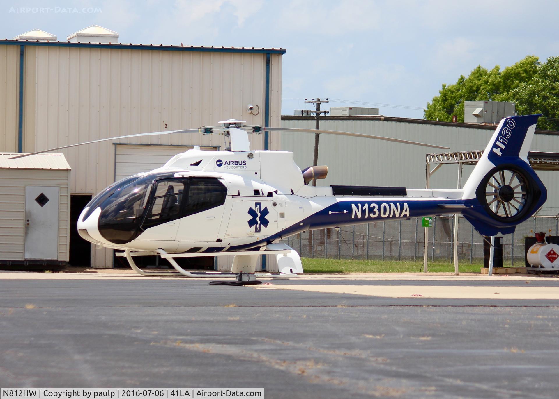 N812HW, 2014 Airbus Helicopters EC-130T-2 C/N 8036, At Metro Aviation. Registration changed after medical configuration.