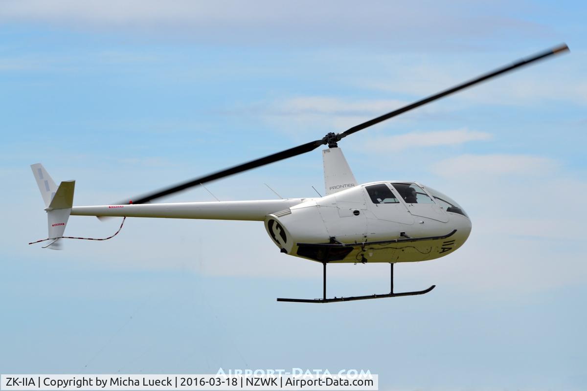 ZK-IIA, Robinson R44 II C/N 10135, At Whakatane