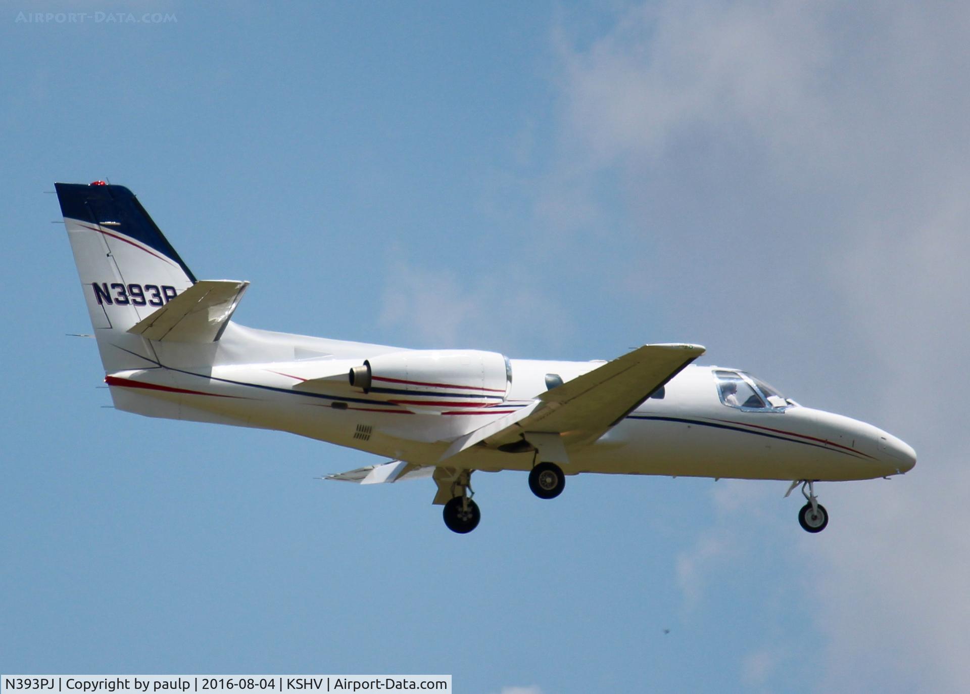 N393PJ, 1980 Cessna 501 Citation I/SP C/N 501-0303, At Shreveport Regional.