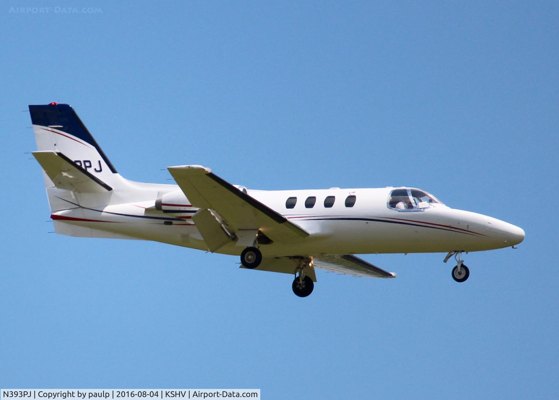 N393PJ, 1980 Cessna 501 Citation I/SP C/N 501-0303, At Shreveport Regional.