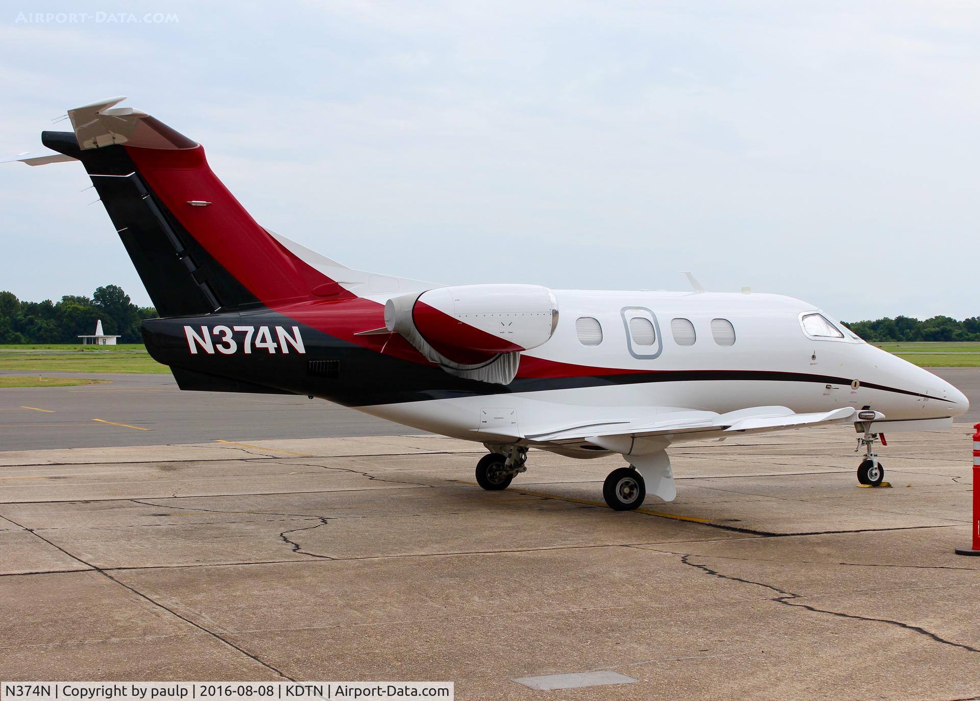 N374N, 2013 Embraer EMB-500 Phenom 100 C/N 50000311, At Downtown Shreveport.