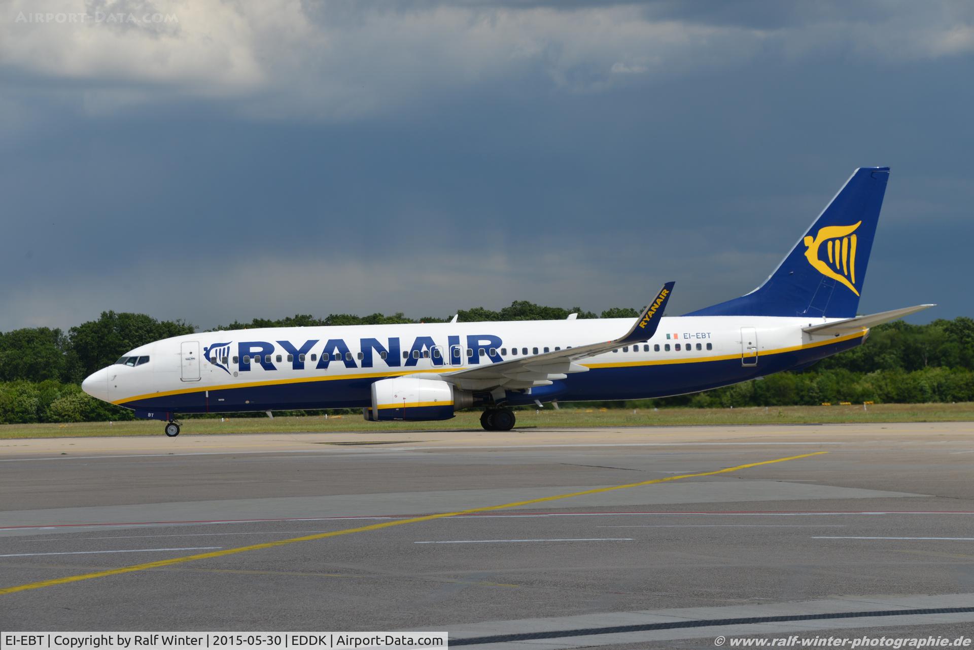 EI-EBT, 2009 Boeing 737-8AS C/N 35000, Boeing 737-8AS(W) - FR RYR Ryanair - 35000 - EI-EBT - 30.05.2015 - CGN
