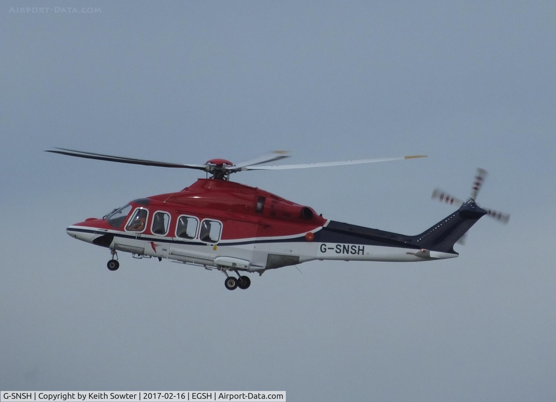 G-SNSH, 2013 AgustaWestland AW-139 C/N 31474, New resident