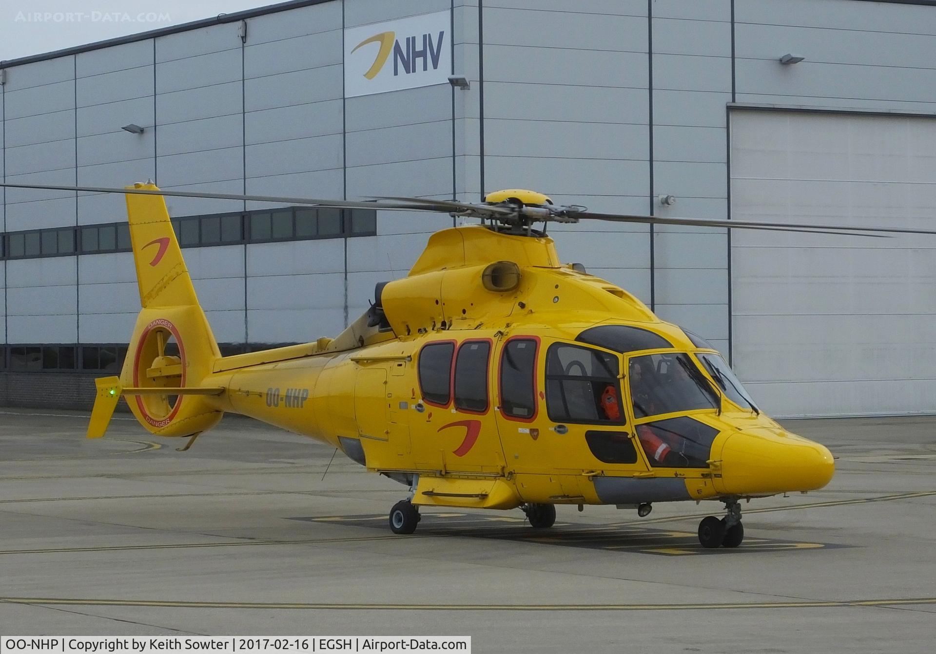 OO-NHP, 2007 Eurocopter EC-155B-1 C/N 6762, Oil rig  support