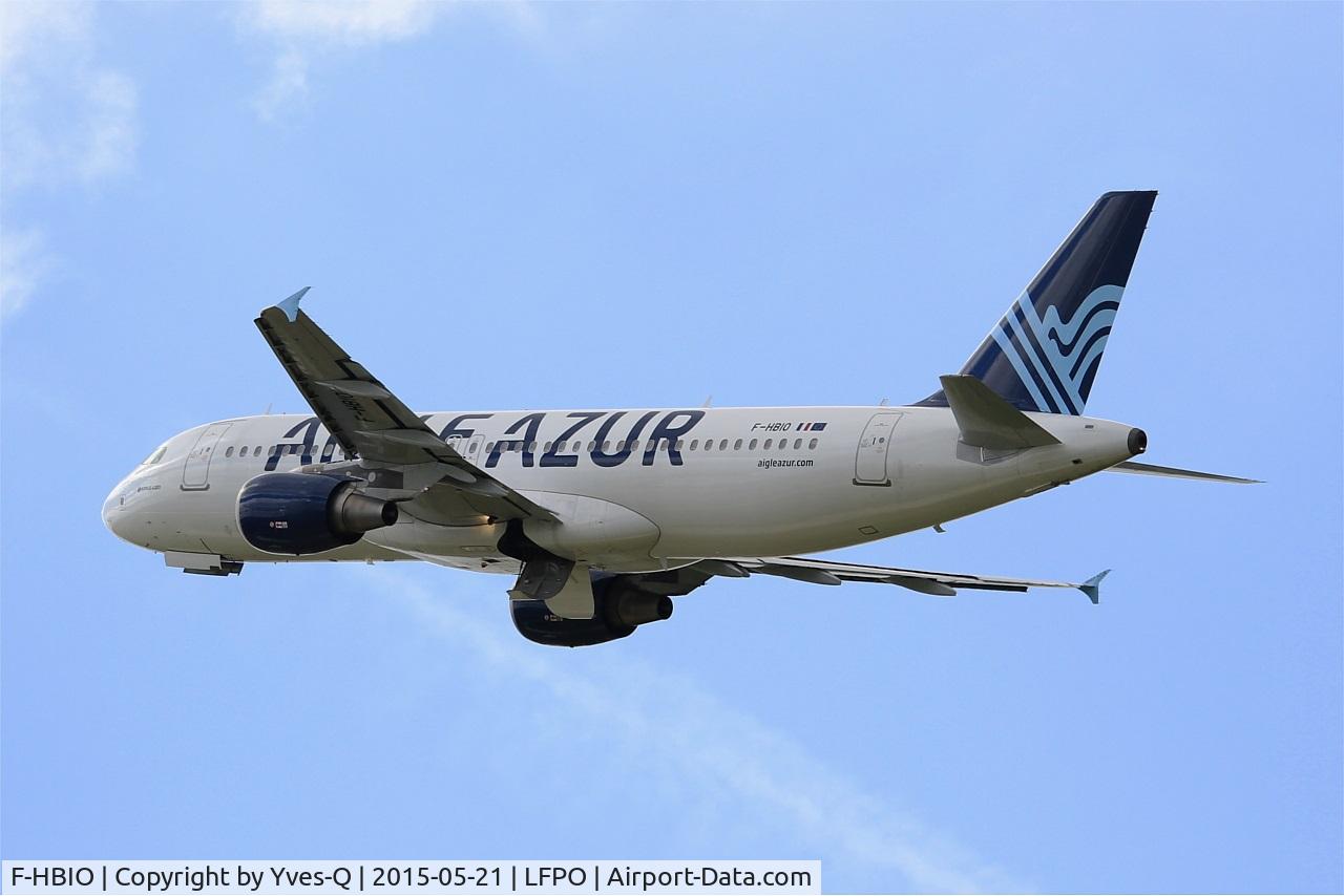 F-HBIO, 2007 Airbus A320-214 C/N 3242, Airbus A320-214, Take off rwy 24, Paris-Orly airport (LFPO-ORY)