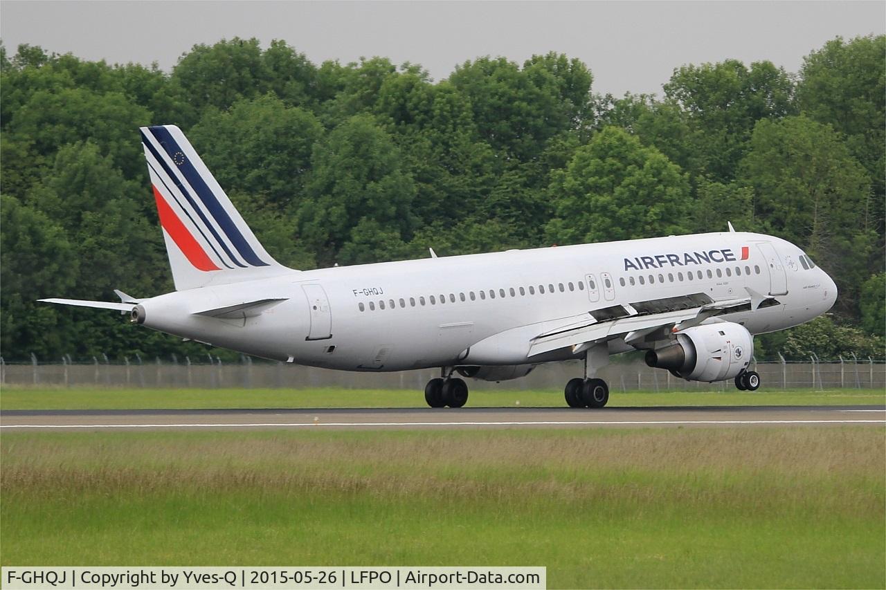 F-GHQJ, 1991 Airbus A320-211 C/N 0214, Airbus A320-211, Landing rwy 06, Paris-Orly airport (LFPO-ORY)