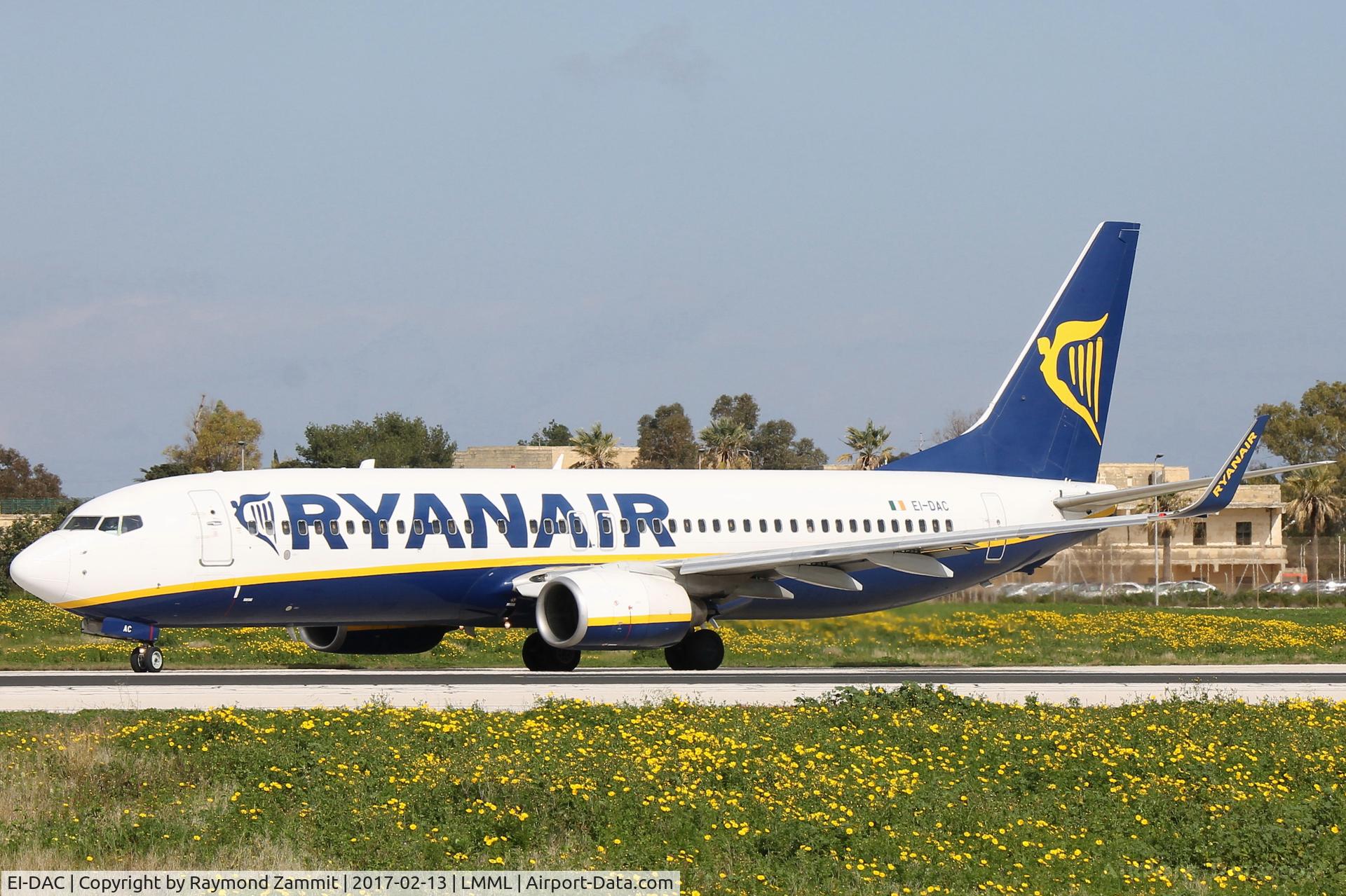 EI-DAC, 2002 Boeing 737-8AS C/N 29938, B737-800 EI-DAC Ryanair