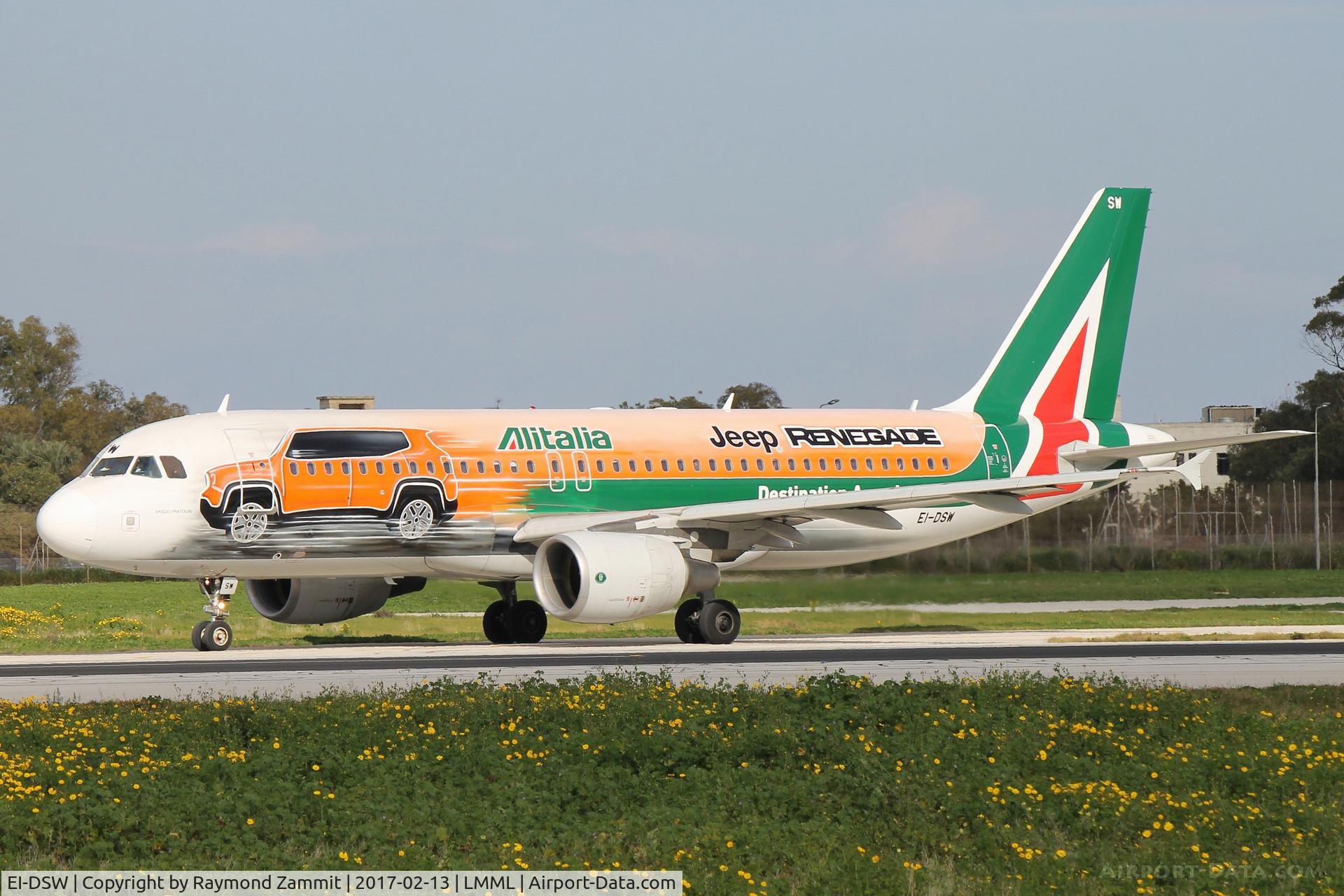EI-DSW, 2008 Airbus A320-216 C/N 3609, A320 EI-DSW Alitalia