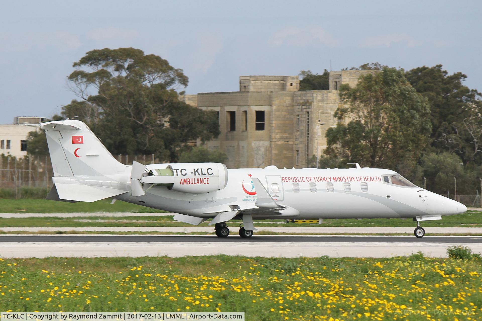TC-KLC, Learjet 60 C/N 60-395, Leatjet60 TC-KLC Ministry of Health Turkey