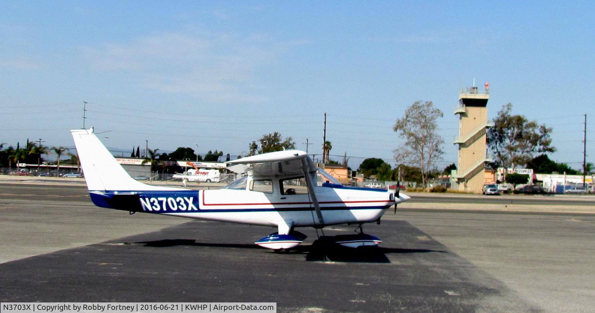 N3703X, 1968 Aero Commander 100-180 Lark Commander C/N 5004, Based at Whiteman Field in Los Angeles.