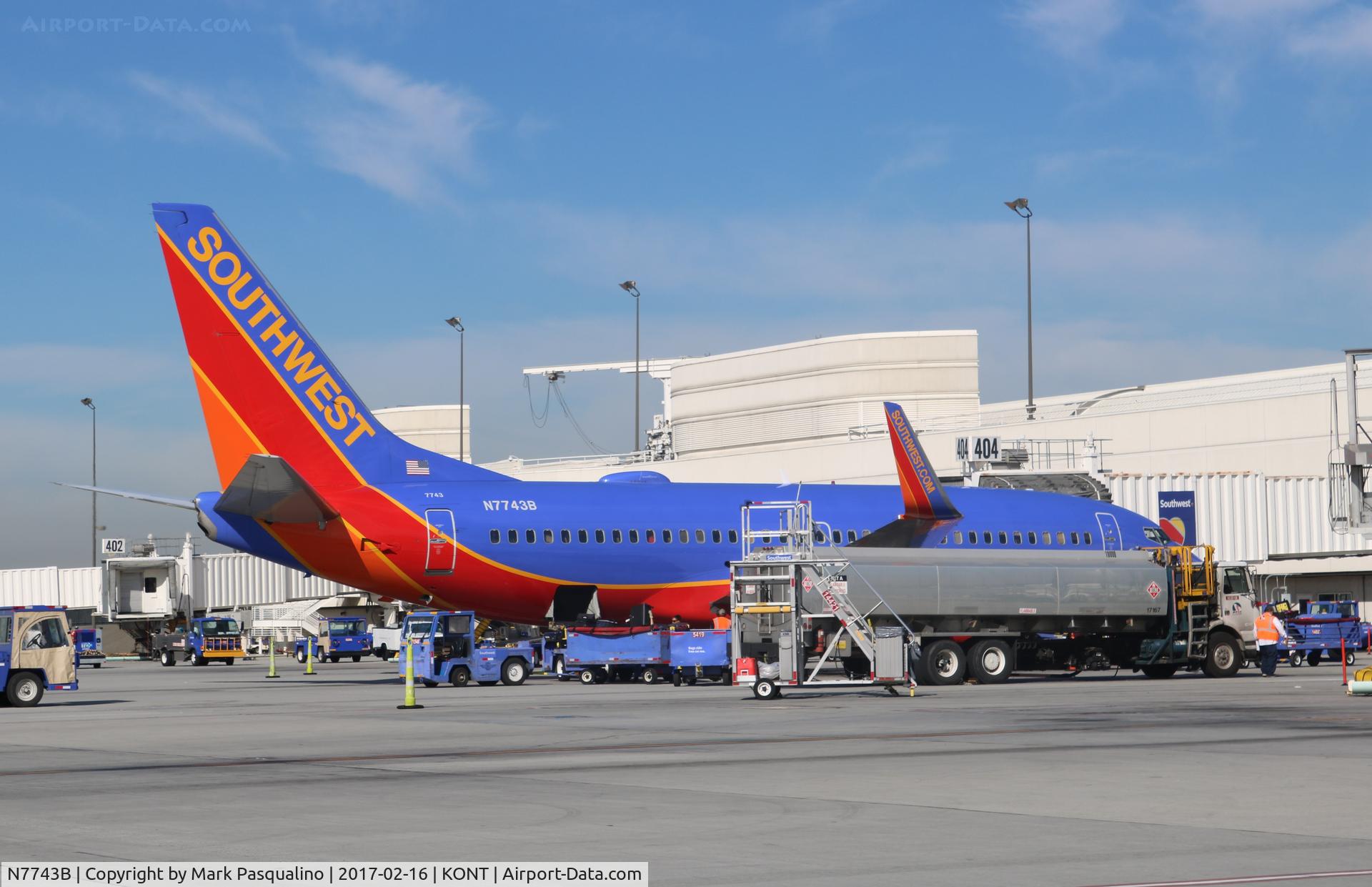 N7743B, 2008 Boeing 737-7BD C/N 36718, Boeing 737-700