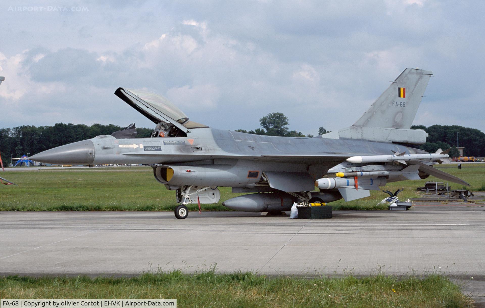 FA-68, SABCA F-16AM Fighting Falcon C/N 6H-68, Volkel airshow 2004