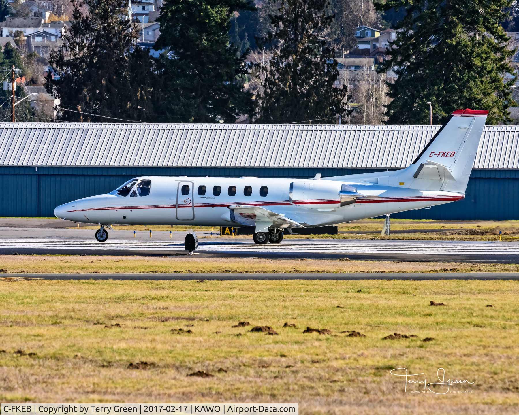 C-FKEB, 1991 Cessna 550 Citation II C/N 550-0688, KAWO