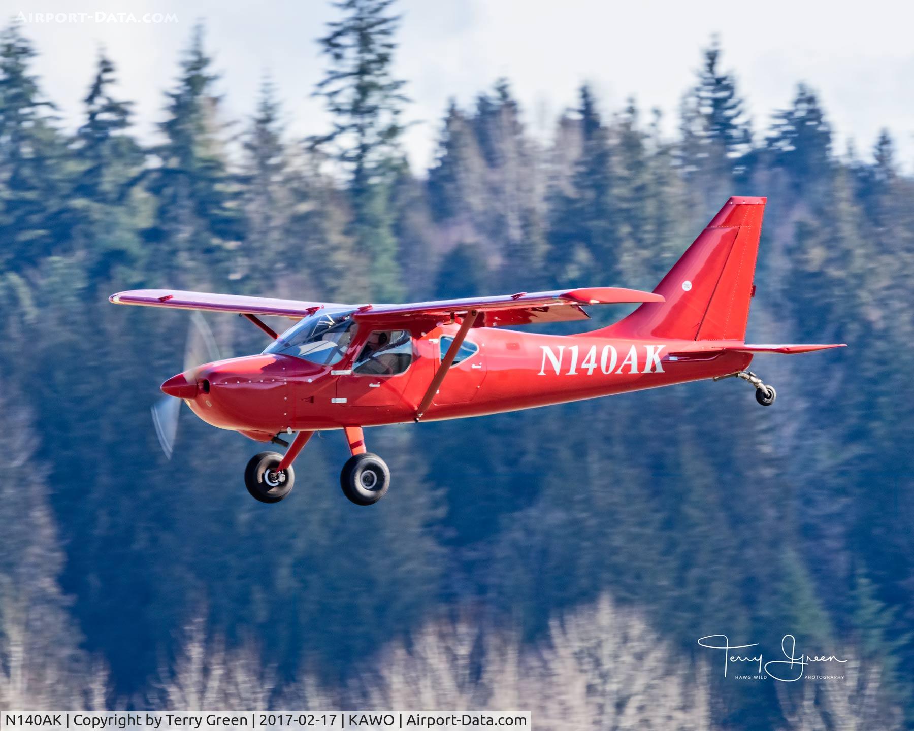N140AK, Glasair GS-2 Sportsman C/N 7301, KAWO