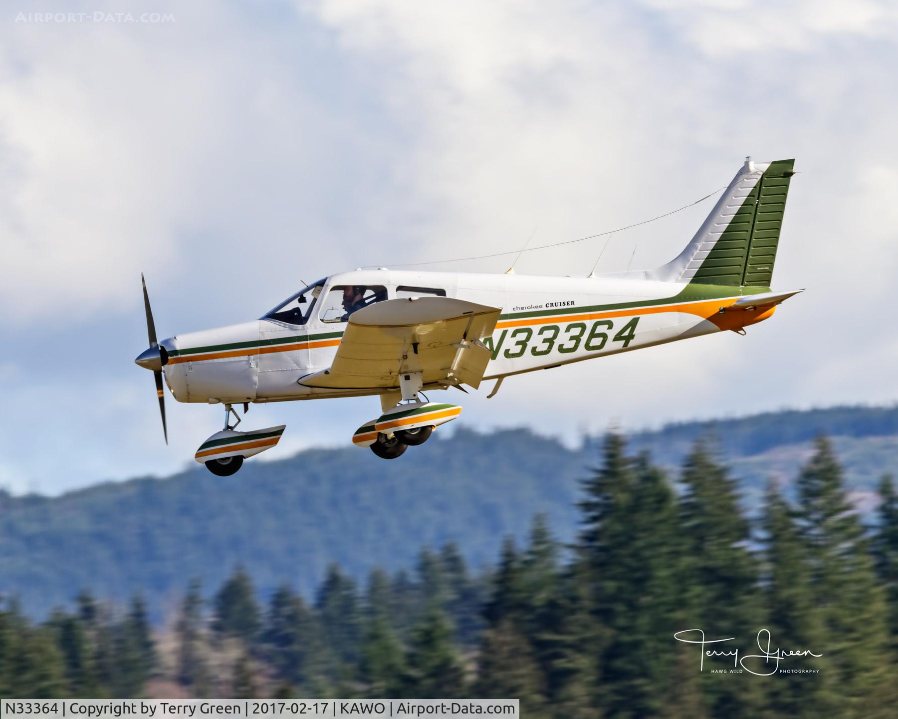 N33364, 1975 Piper PA-28-140 C/N 28-7525176, KAWO