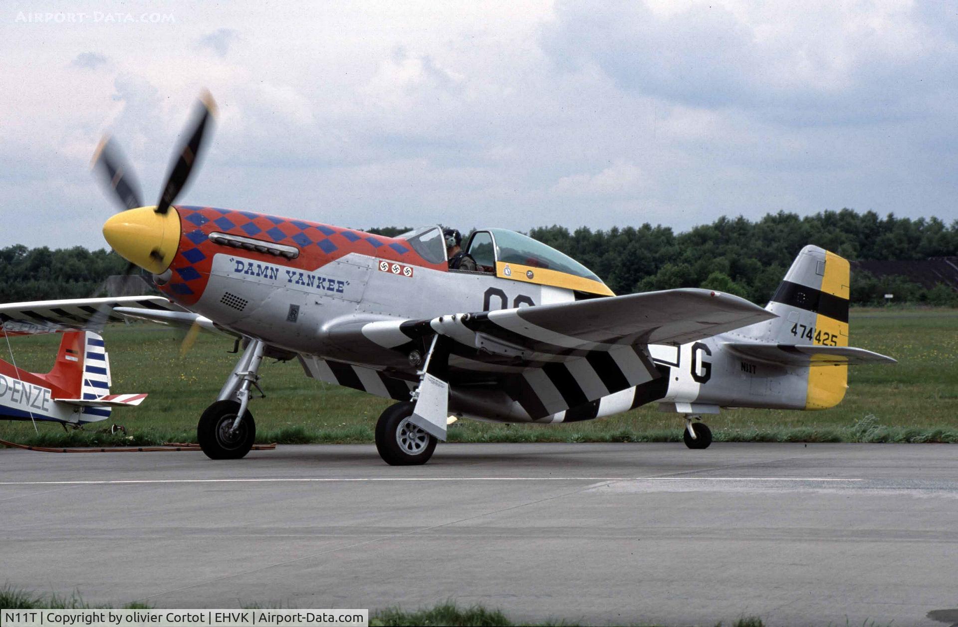 N11T, 1945 North American P-51D Mustang C/N 122-40965, Volkel 2004 airshow