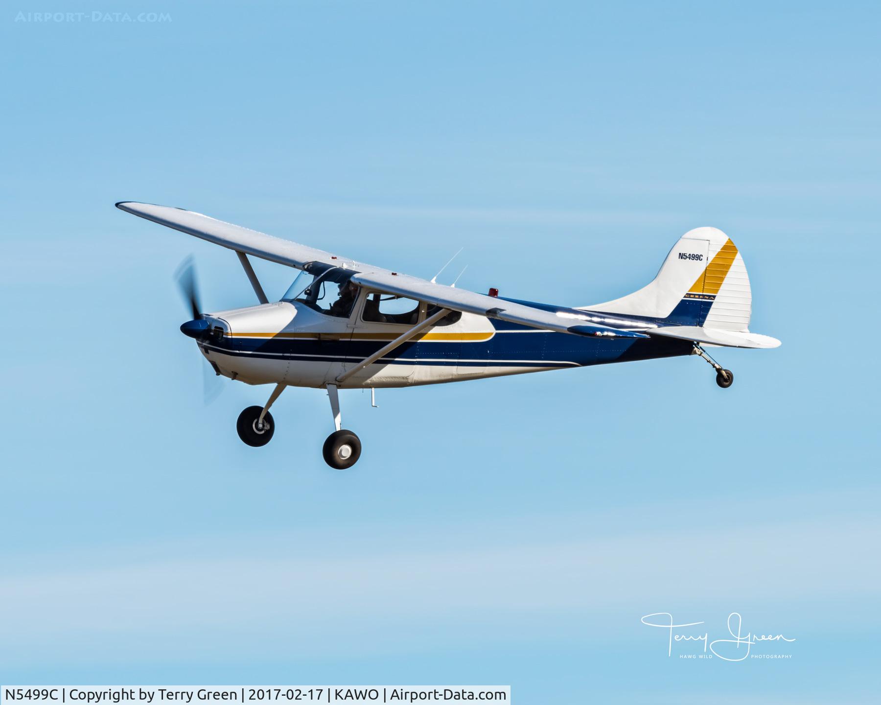 N5499C, 1950 Cessna 170A C/N 19533, KAWO