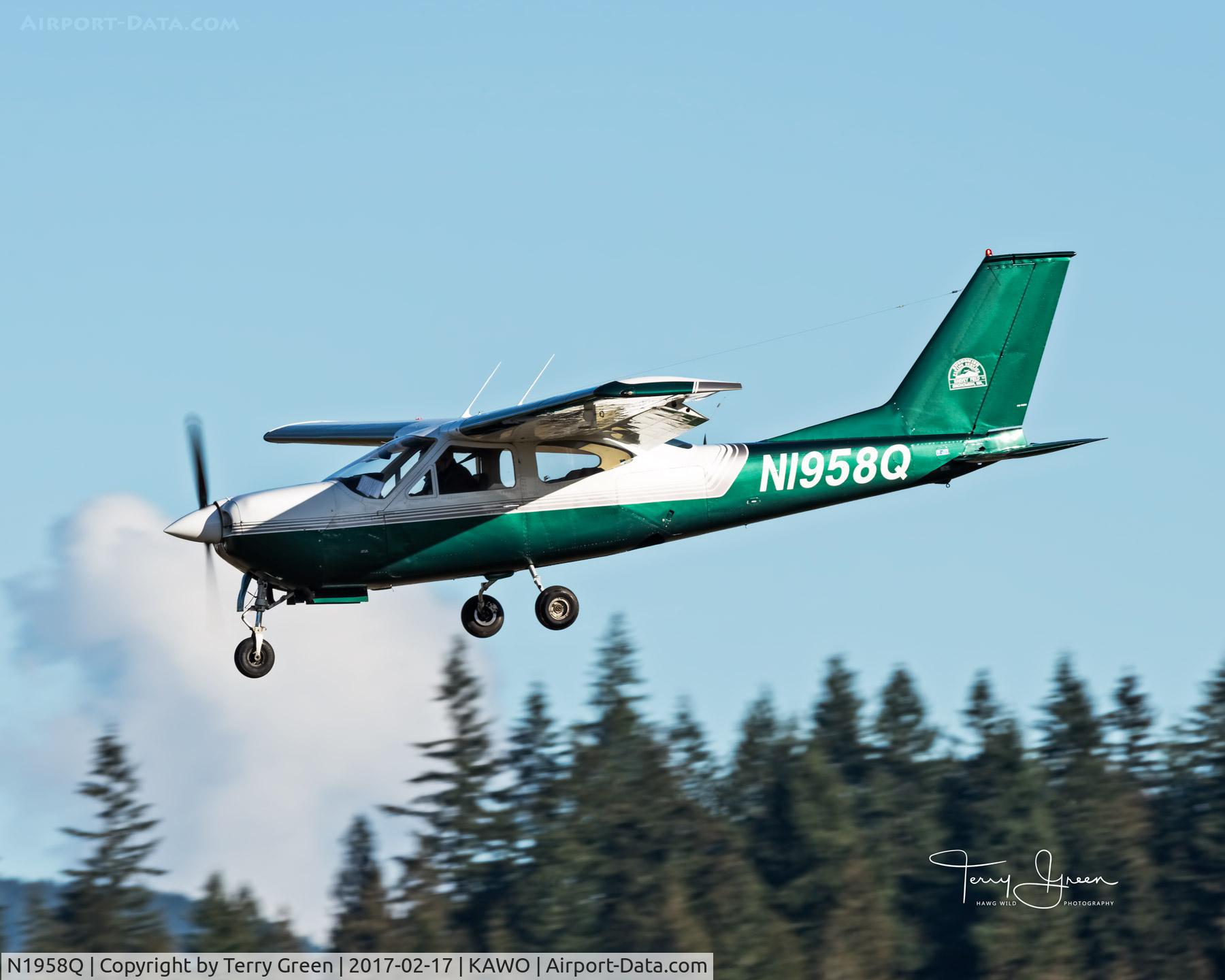 N1958Q, 1973 Cessna 177RG Cardinal C/N 177RG0358, KAWO