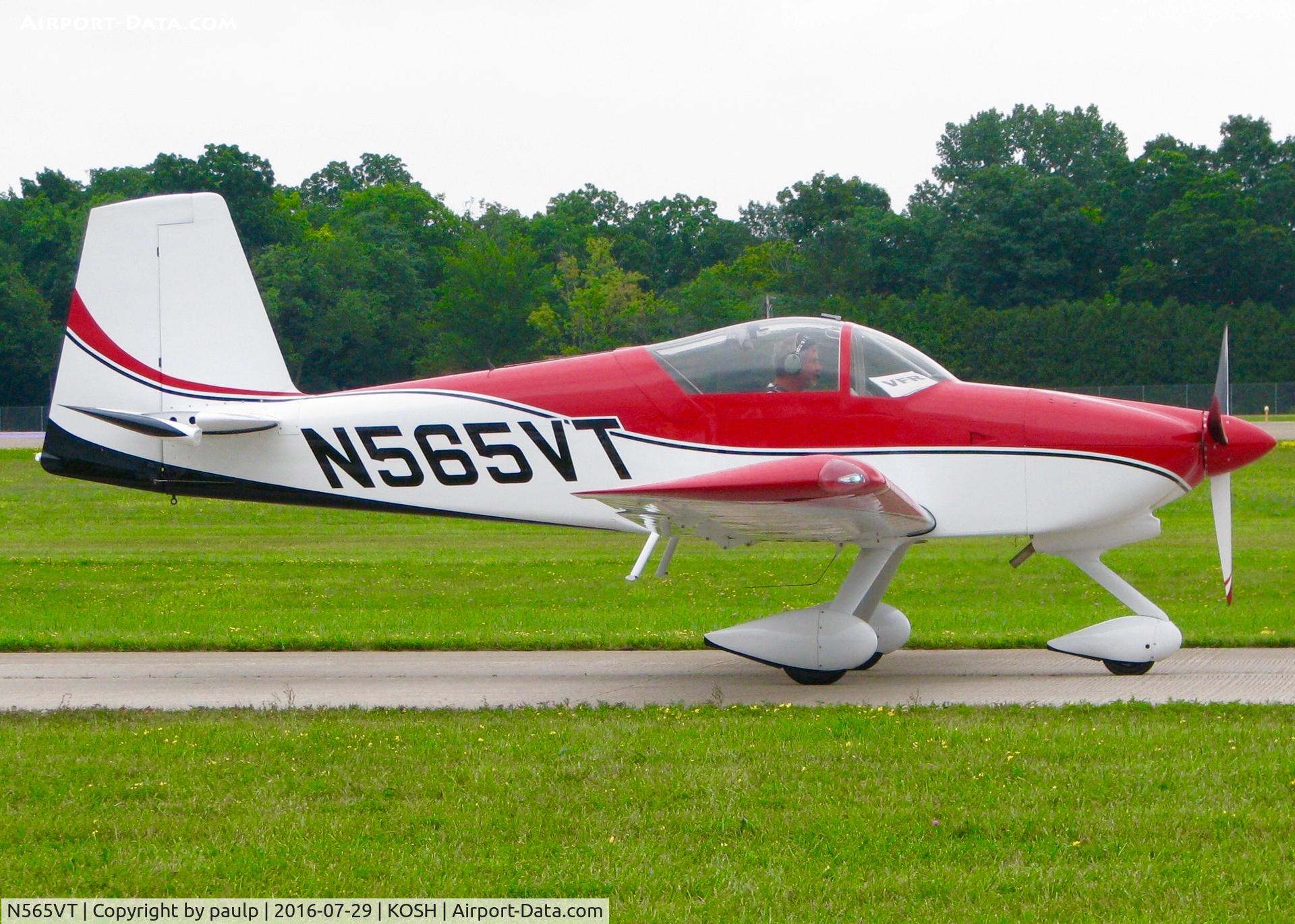 N565VT, Vans RV-9A C/N 91323, At Oshkosh.